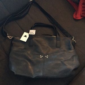 black poverty flats purse